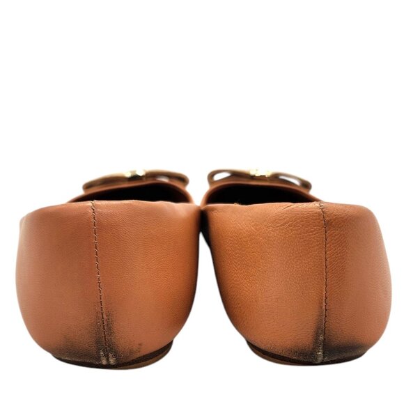 Mulberry Bow Ballerina Flat UK 3 US 5.5 Patent Pointed Toe Nappa Leather Ballet - Picture 7 of 11